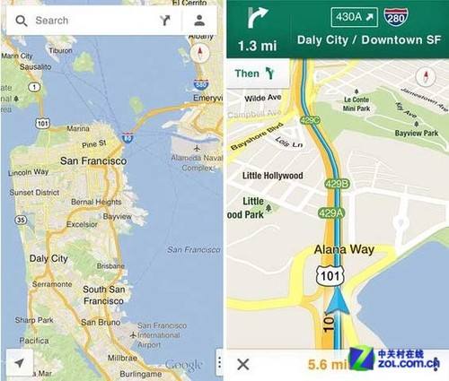 谷歌导航苹果手机版下载安装google地图app中文版苹果-第2张图片-太平洋在线